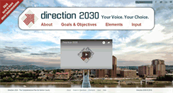 Desktop Screenshot of direction2030.org