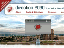 Tablet Screenshot of direction2030.org